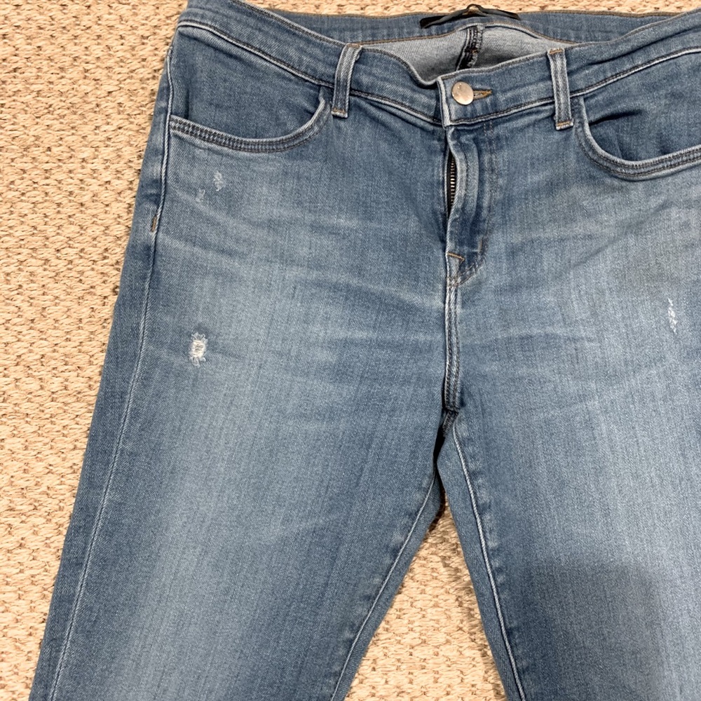 J Brand Sawyer Destruct Skinny Jeans - Picture 2 of 9